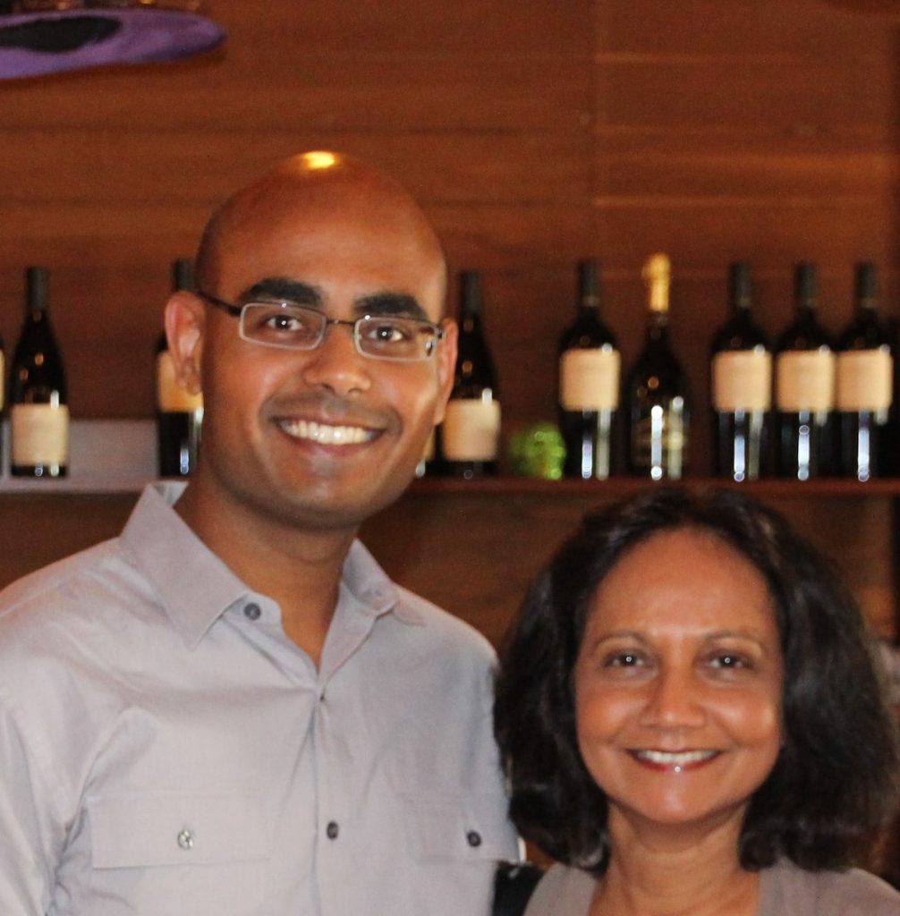 Amar Shah, my nephew, is a big part of the branding and creatives in our business