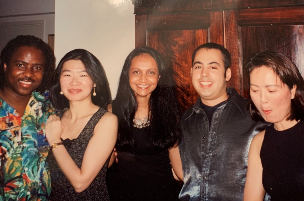 Creative, hardworking, globetrotting team from Oakhill Designers – Leonard, Susan, Rekha, Raymond, Agnes