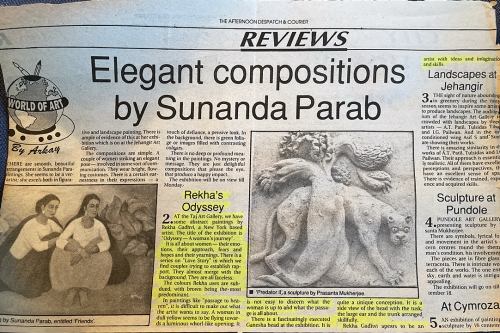 Art Show - News Paper Review