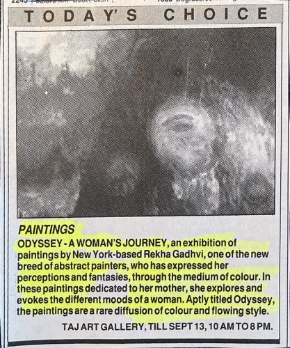 Art Show - News Paper Review