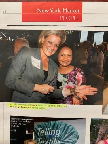  Home Textiles Today New York Market Week - Henna