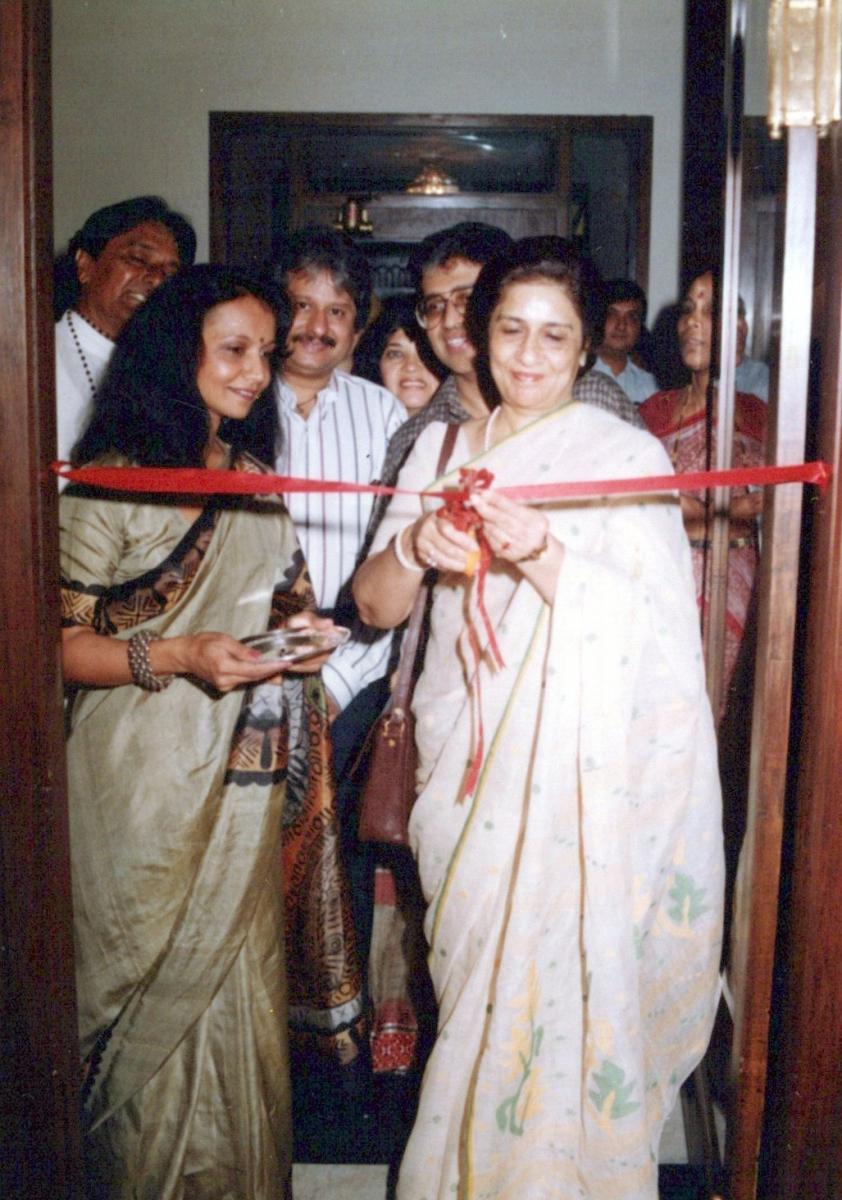 Rekha, Pankajbhai, Pratimaben, Jay, Bakulben Patel-Chief Guest, opening of Odyssey-A Woman's Journey