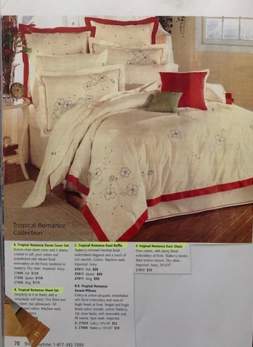 Tropical Romance Bedding