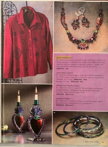 Front Button Silk Shirt Beaded made by Sonal Garments for Beader's Touch