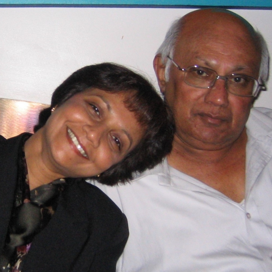 The two in one brother & father Krishnalal in London.